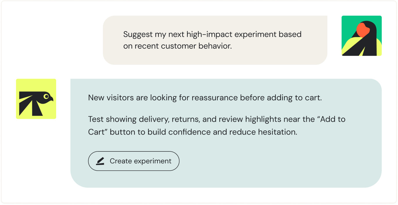 Wingz drafting an experiment hypothesis